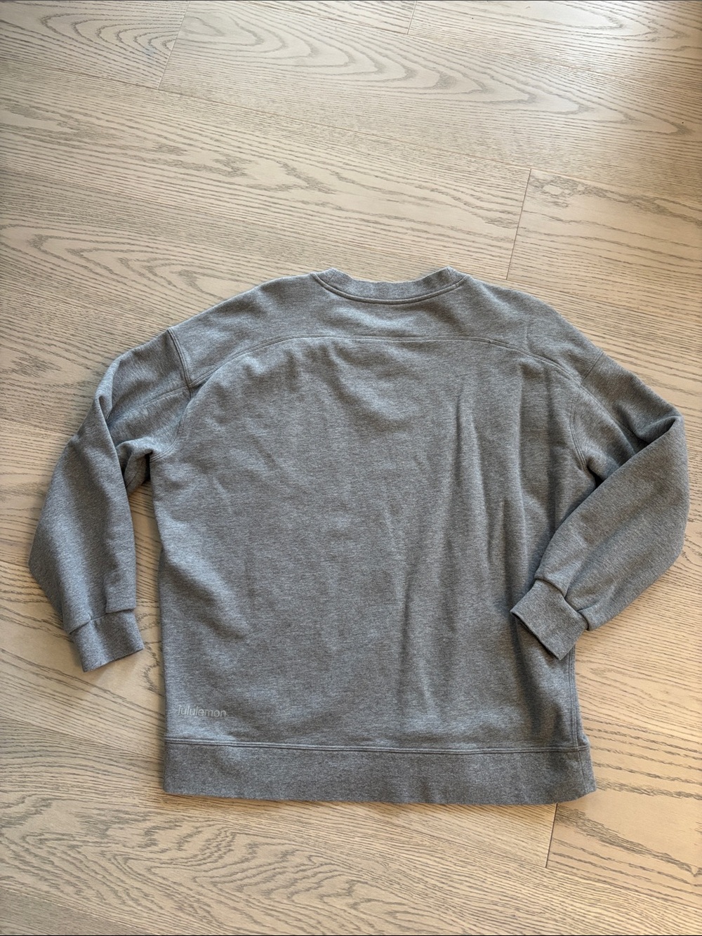 lululemon athletica Gray Crewneck Sweatshirt